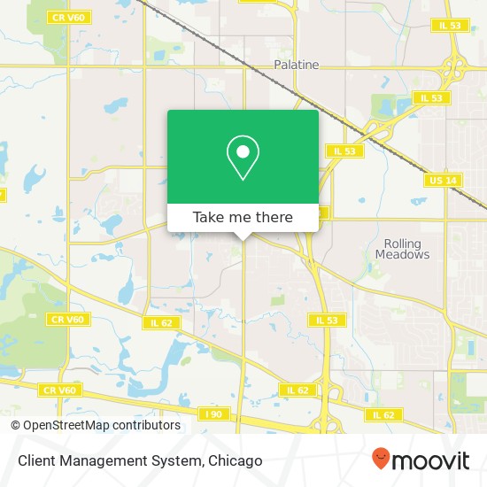 Client Management System map