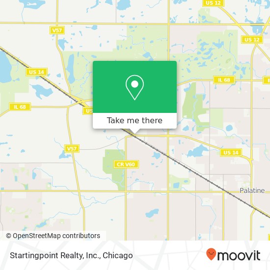 Mapa de Startingpoint Realty, Inc.