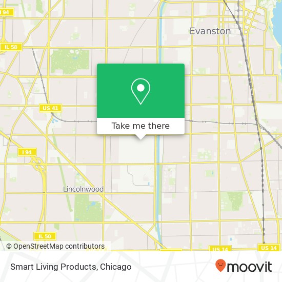 Smart Living Products map