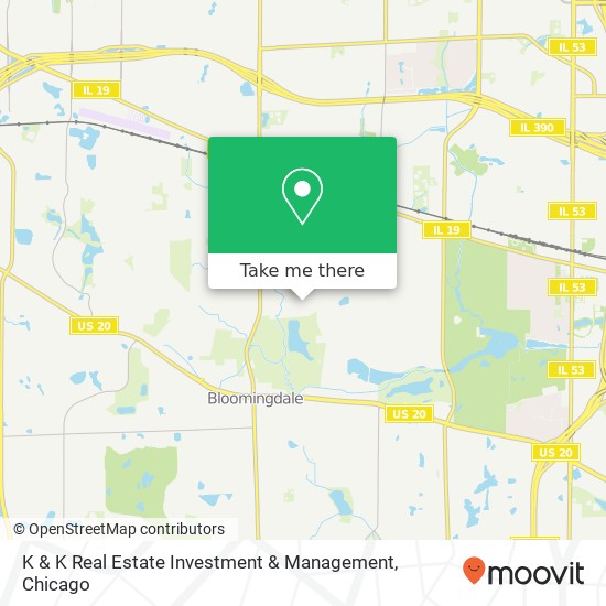 K & K Real Estate Investment & Management map