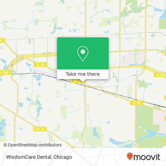 Mapa de WisdomCare Dental