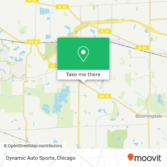 Dynamic Auto Sports map