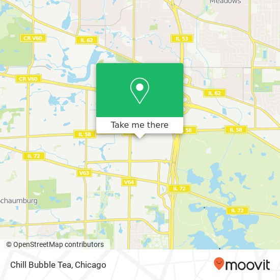 Chill Bubble Tea map