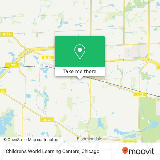 Children's World Learning Centers map