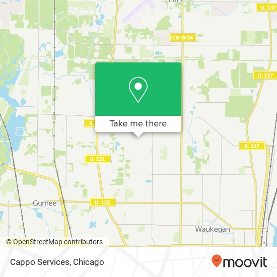 Cappo Services map