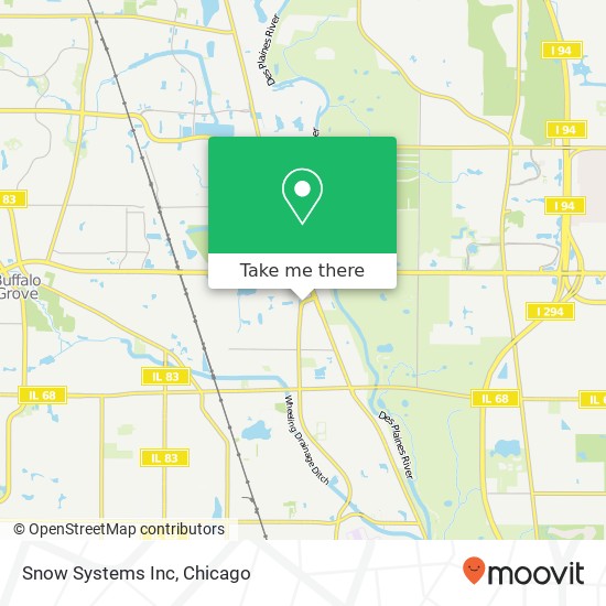 Snow Systems Inc map