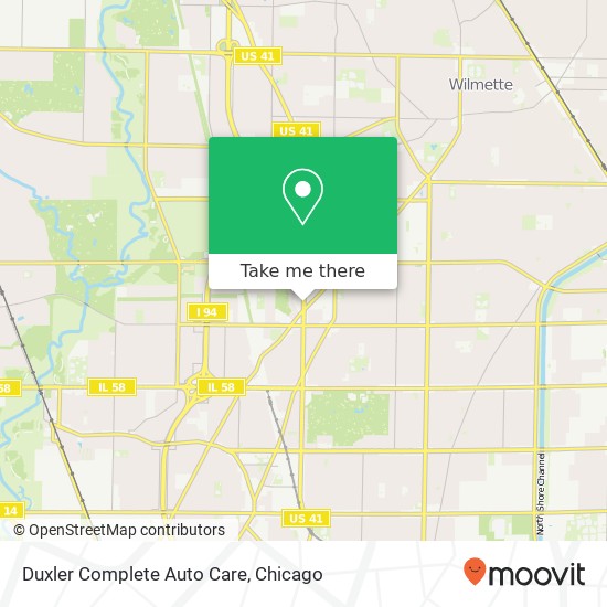 Duxler Complete Auto Care map