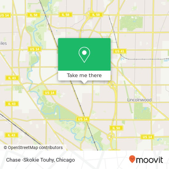 Chase -Skokie Touhy map