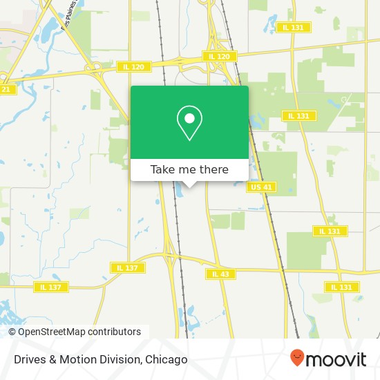 Mapa de Drives & Motion Division