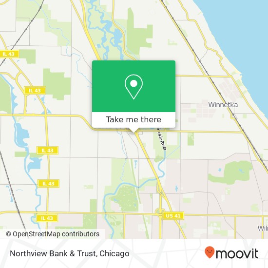 Northview Bank & Trust map