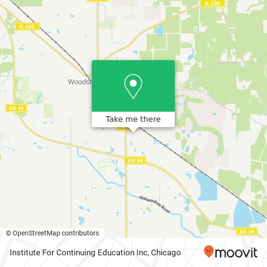 Institute For Continuing Education Inc map