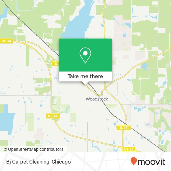 Bj Carpet Cleaning map