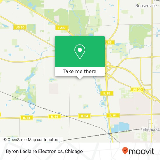 Mapa de Byron Leclaire Electronics
