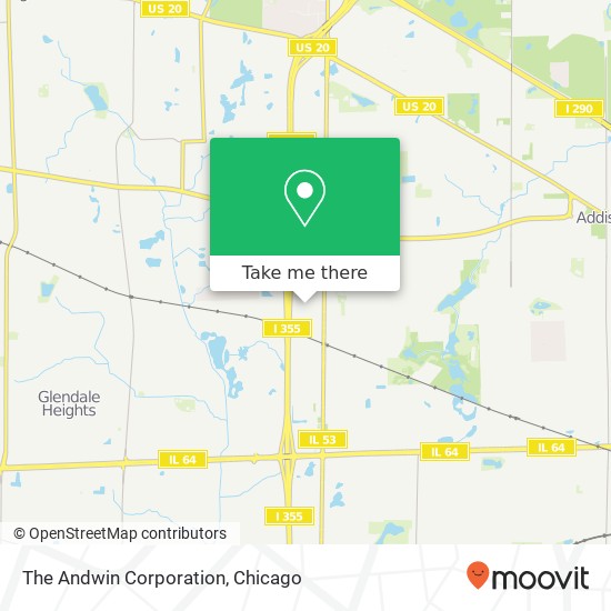 The Andwin Corporation map