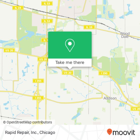 Rapid Repair, Inc. map