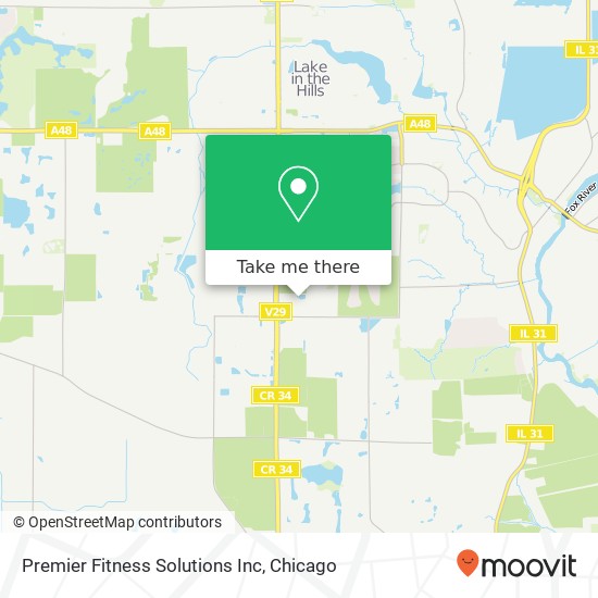 Premier Fitness Solutions Inc map