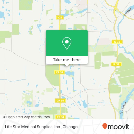 Life Star Medical Supplies, Inc. map