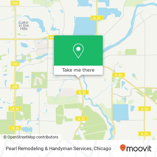 Pearl Remodeling & Handyman Services map