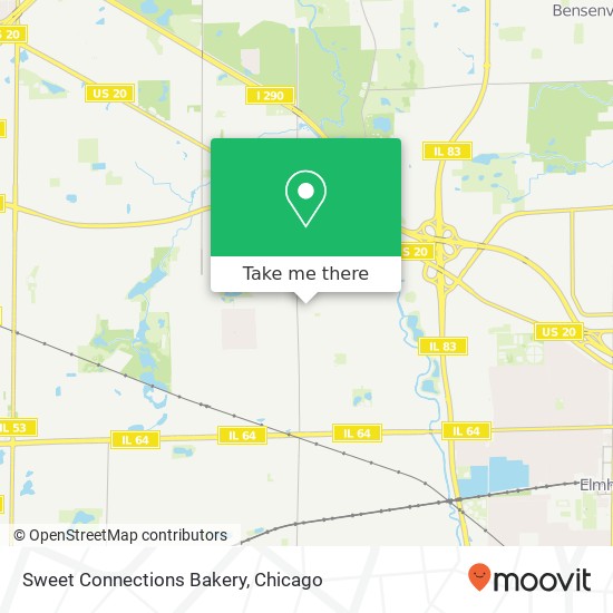 Sweet Connections Bakery map