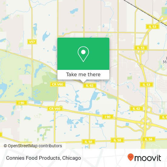 Connies Food Products map