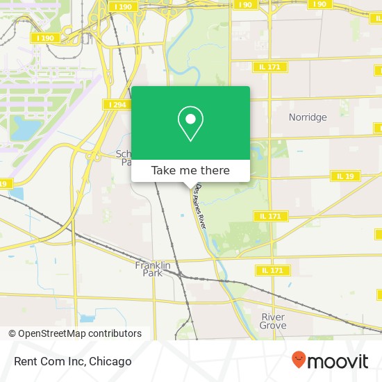 Rent Com Inc map