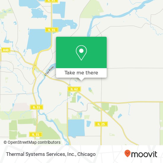 Mapa de Thermal Systems Services, Inc.