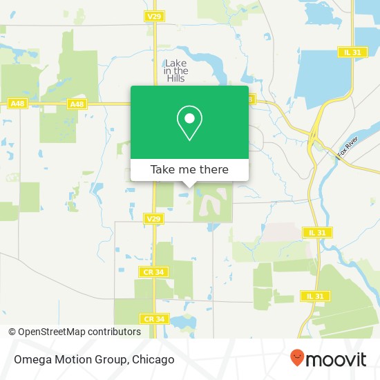 Omega Motion Group map