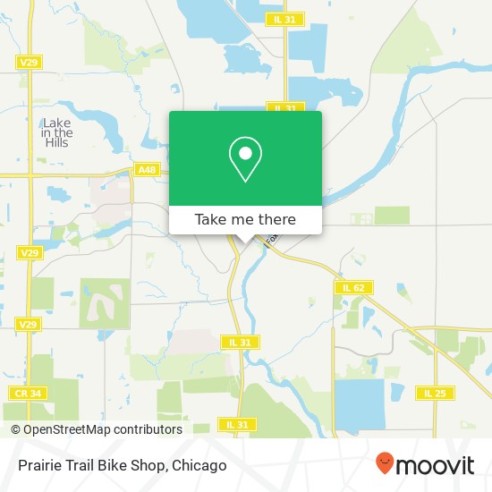 Mapa de Prairie Trail Bike Shop