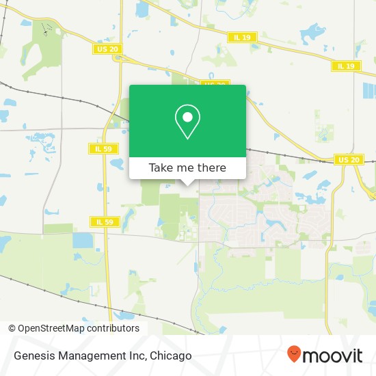 Mapa de Genesis Management Inc