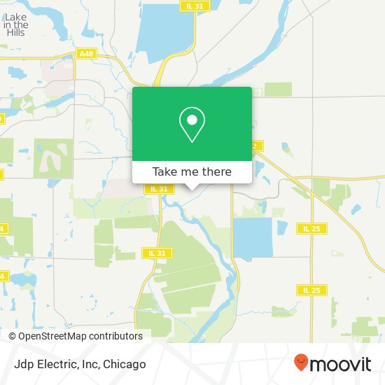 Jdp Electric, Inc map