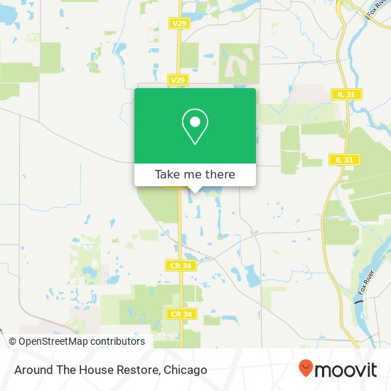 Mapa de Around The House Restore