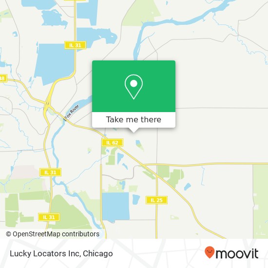 Lucky Locators Inc map