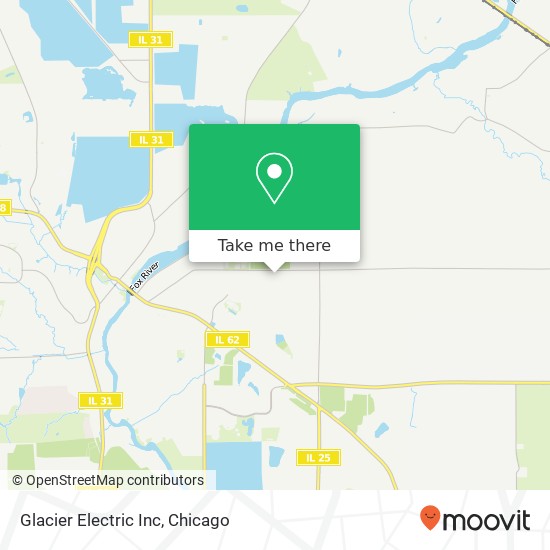 Glacier Electric Inc map