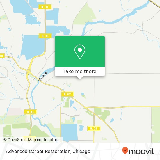 Advanced Carpet Restoration map