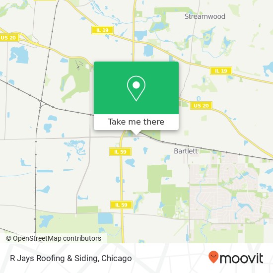 Mapa de R Jays Roofing & Siding