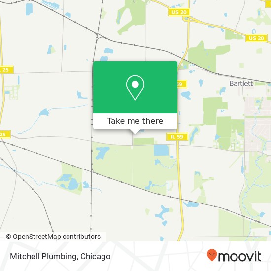 Mapa de Mitchell Plumbing