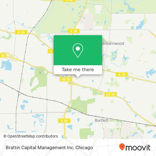 Brattin Capital Management Inc map