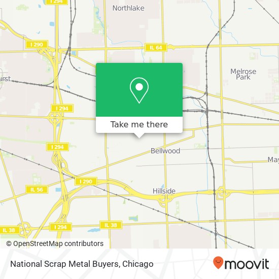 National Scrap Metal Buyers map