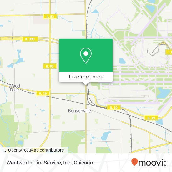 Wentworth Tire Service, Inc. map
