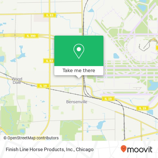 Finish Line Horse Products, Inc. map