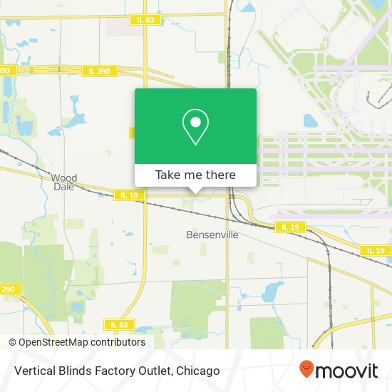 Vertical Blinds Factory Outlet map