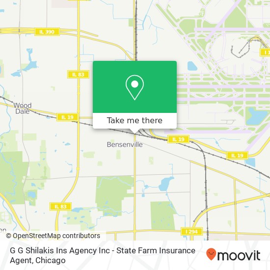 G G Shilakis Ins Agency Inc - State Farm Insurance Agent map