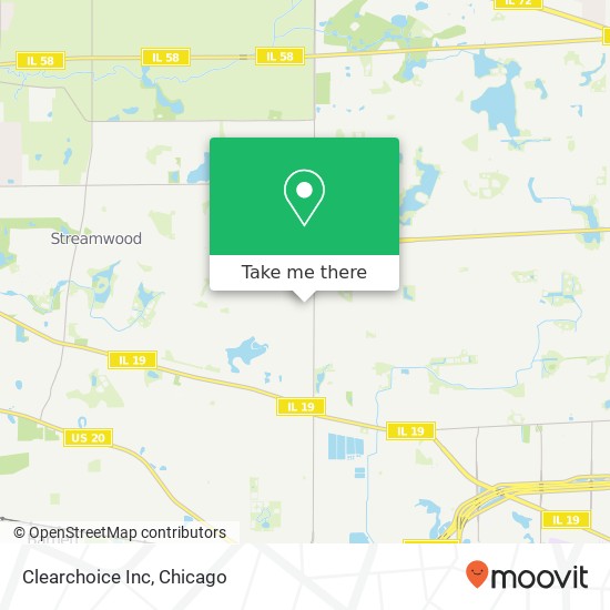 Mapa de Clearchoice Inc