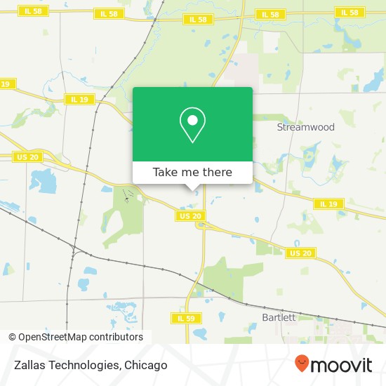 Mapa de Zallas Technologies