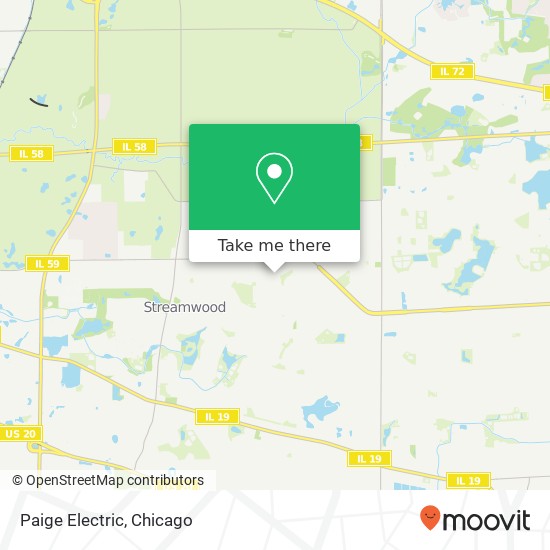 Mapa de Paige Electric