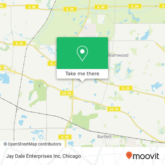 Jay Dale Enterprises Inc map