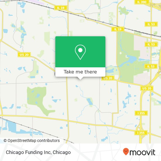 Mapa de Chicago Funding Inc