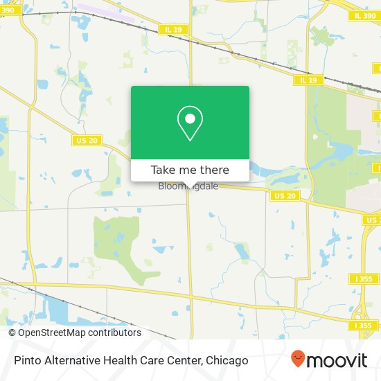 Pinto Alternative Health Care Center map