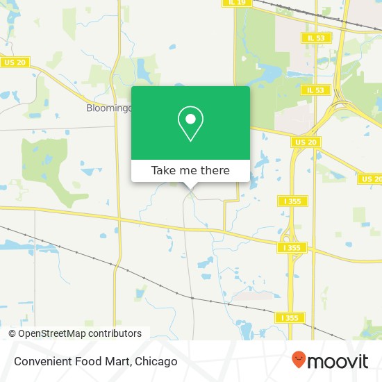 Mapa de Convenient Food Mart