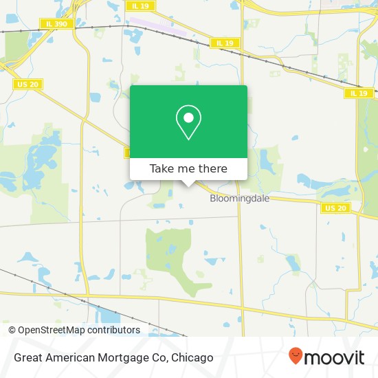 Great American Mortgage Co map